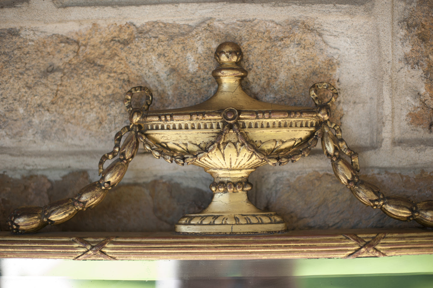 English Giltwood Mirror