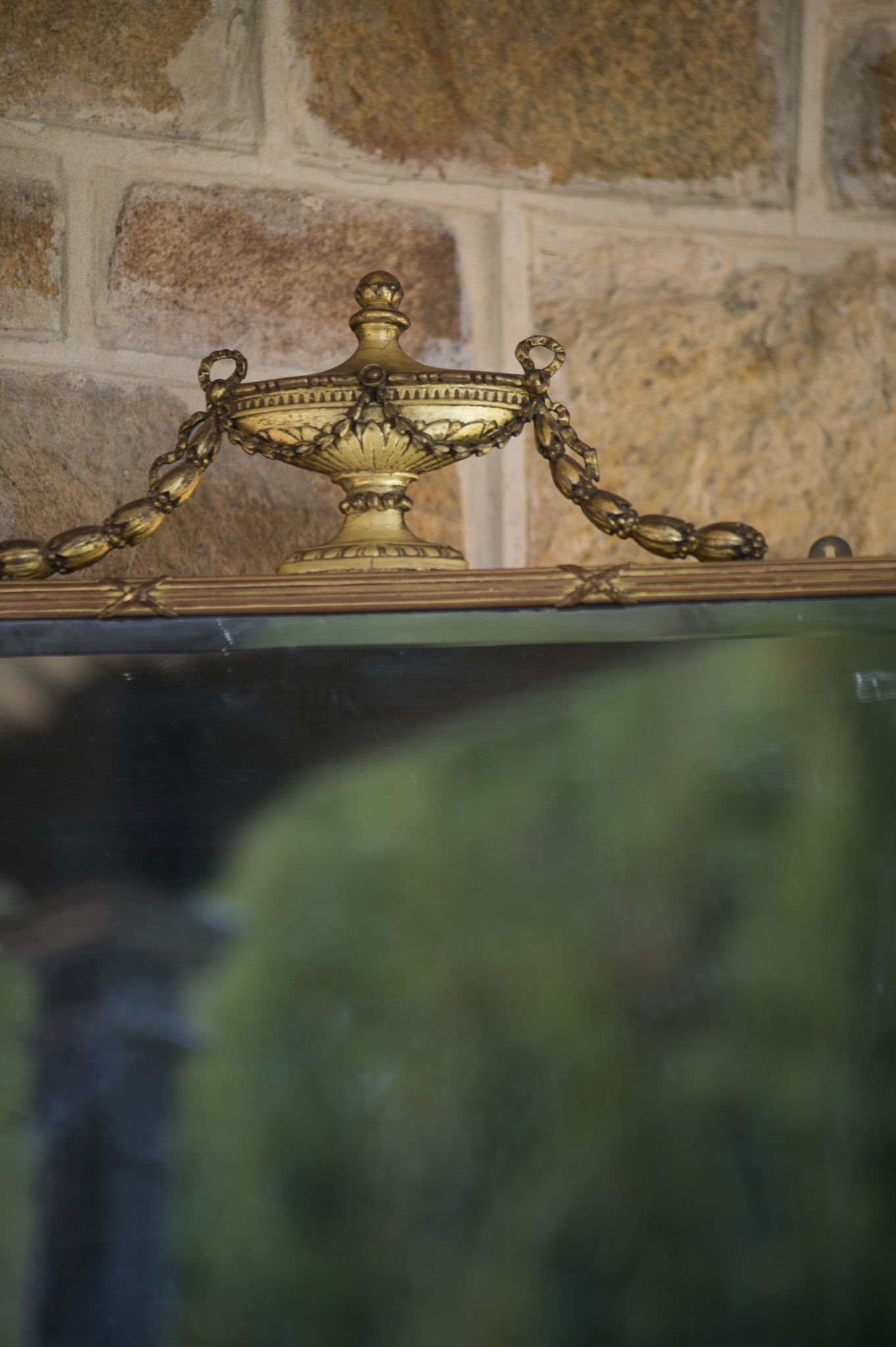 English Giltwood Mirror