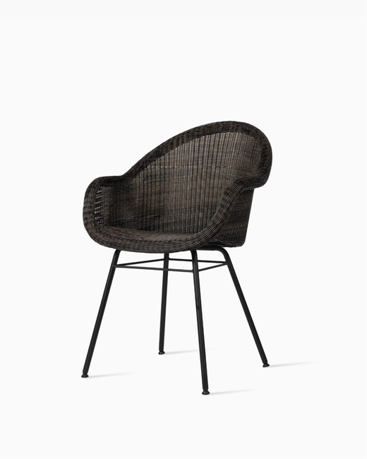 Edgard Black Steel A BaseChair