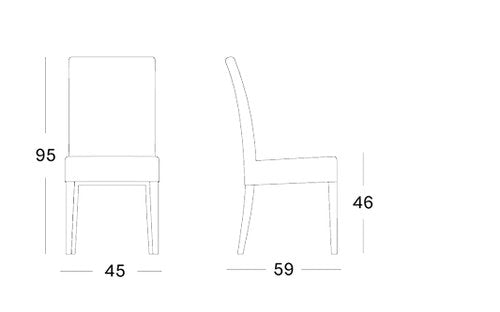 Edward High Back Dining Chair