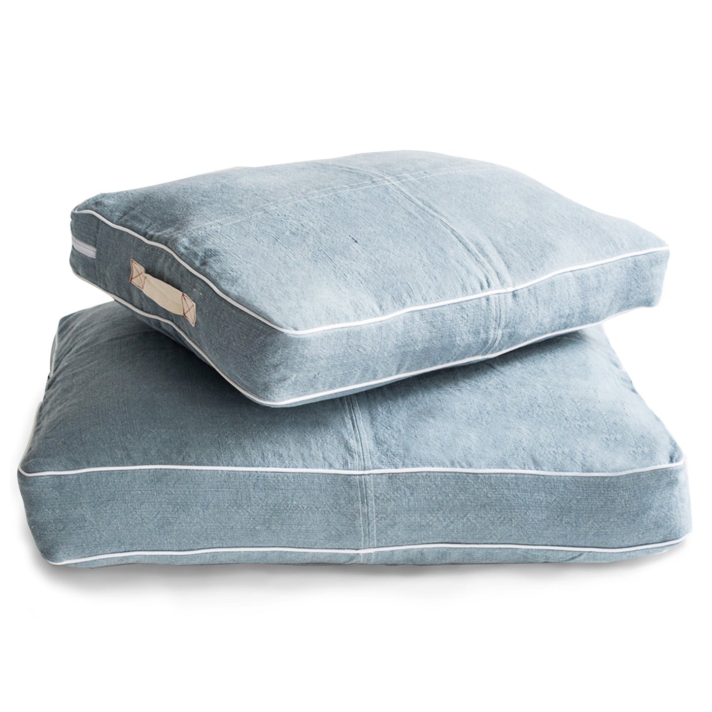 Canvas Pet Bed Grey Lge