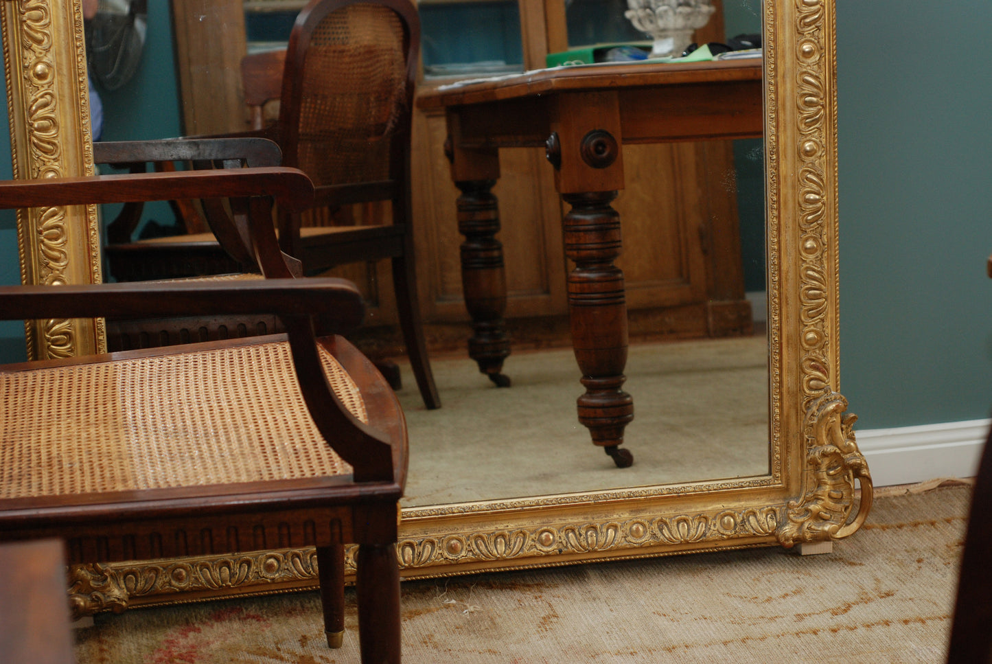 French Giltwood Mirror