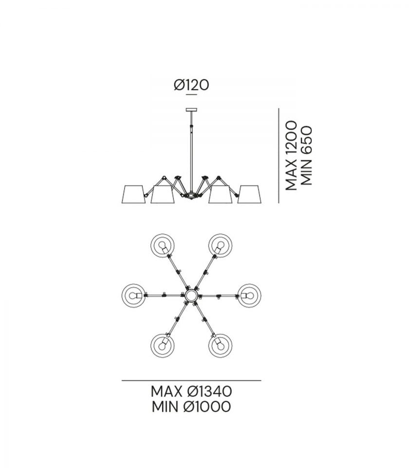 Reporter Interior Chandelier