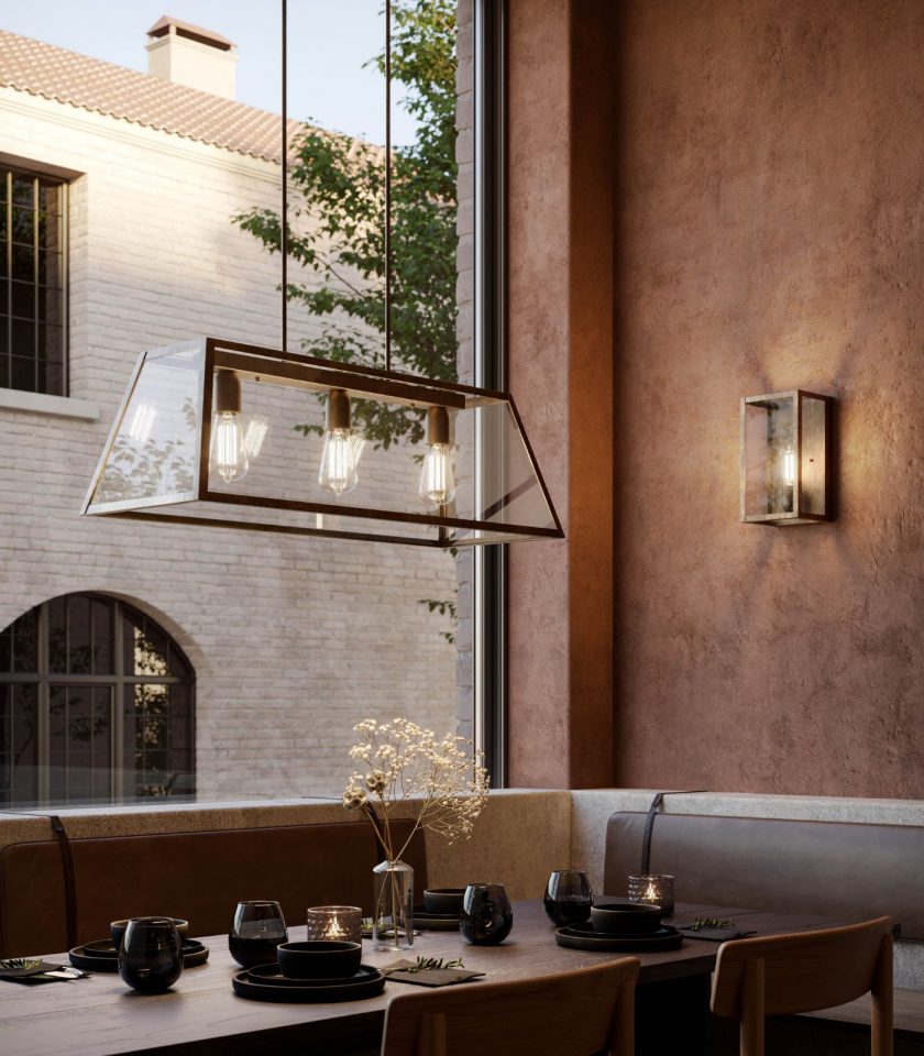 London Interior Pendant 3 Light
