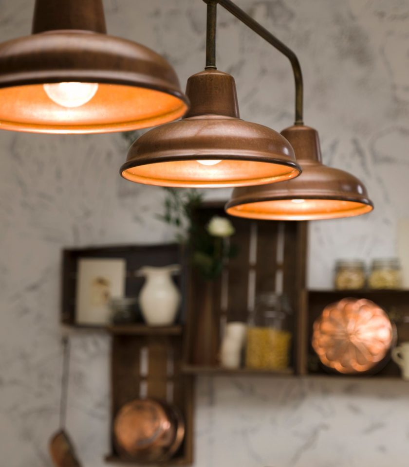 3 copper pendant lights deals
