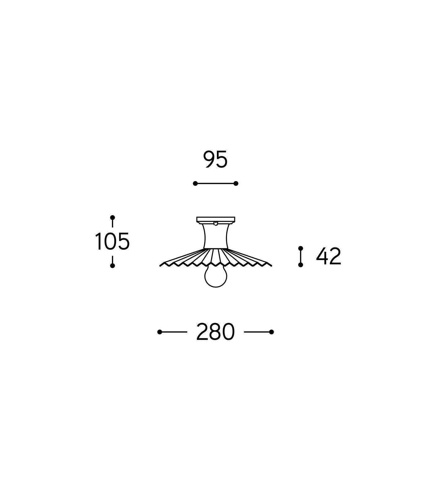Cappe Ceiling Light