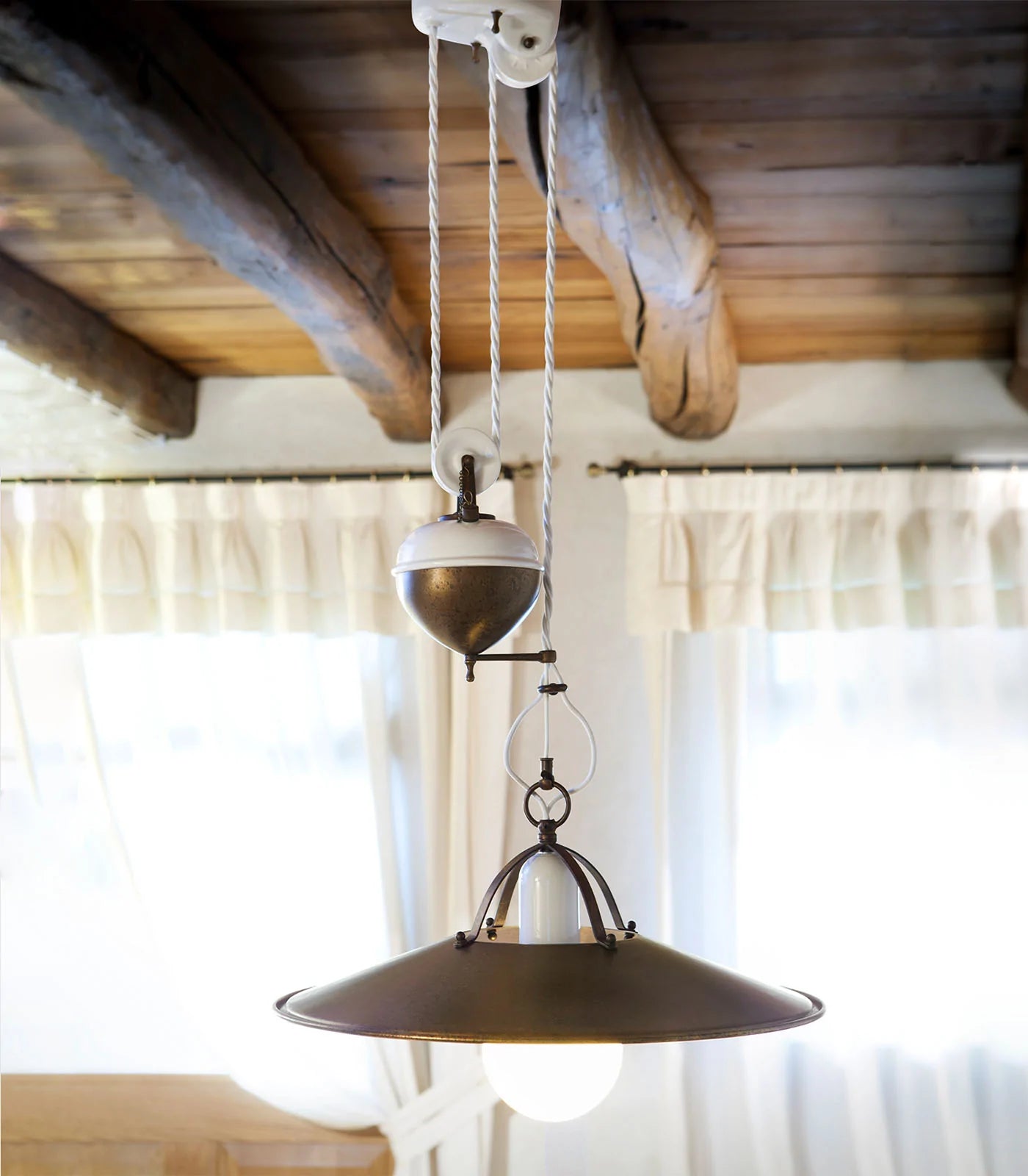 Postiglione Pendant Light by Aldo Bernardi