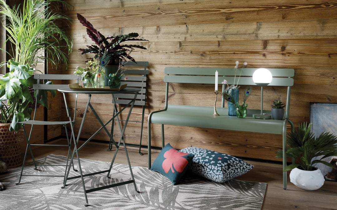 Luxembourg 2/3 Seater Bench with Backrest