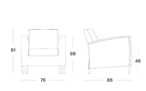 Safi Lounge Chair 1S