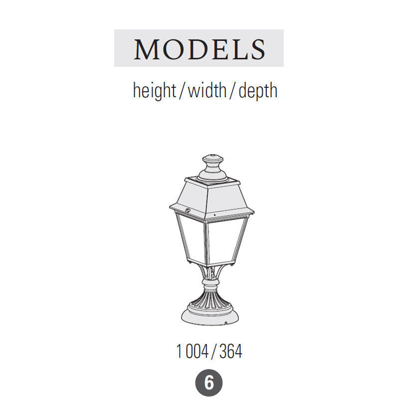 Avenue 4 Model 6 Lamp Post