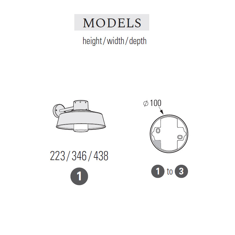 Faktory Model 1 Wall Light