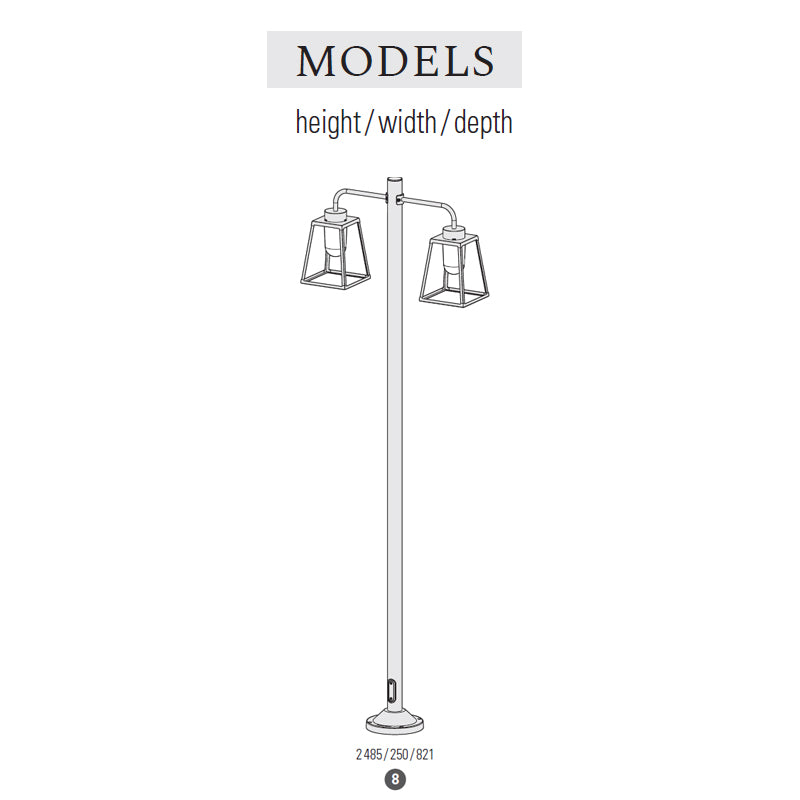 Lampiok 1 Model 8 Lamp Post
