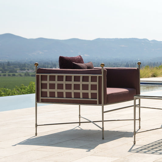 Amalfi Tuxedo Lounge Chair