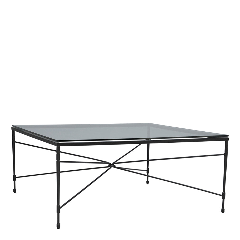 Square Table 107 Amalfi Star Glass Top Cocktail Table Square 107 – Manon + Moss