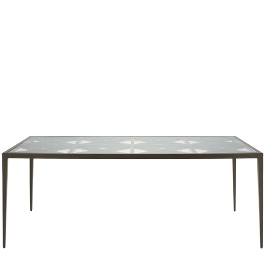 Azimuth Cross Dining Table Rectangle 203