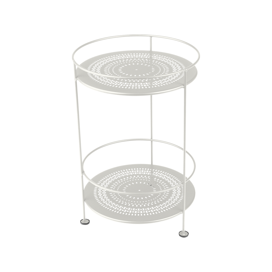 Guinguette Side Table with Perforated Top