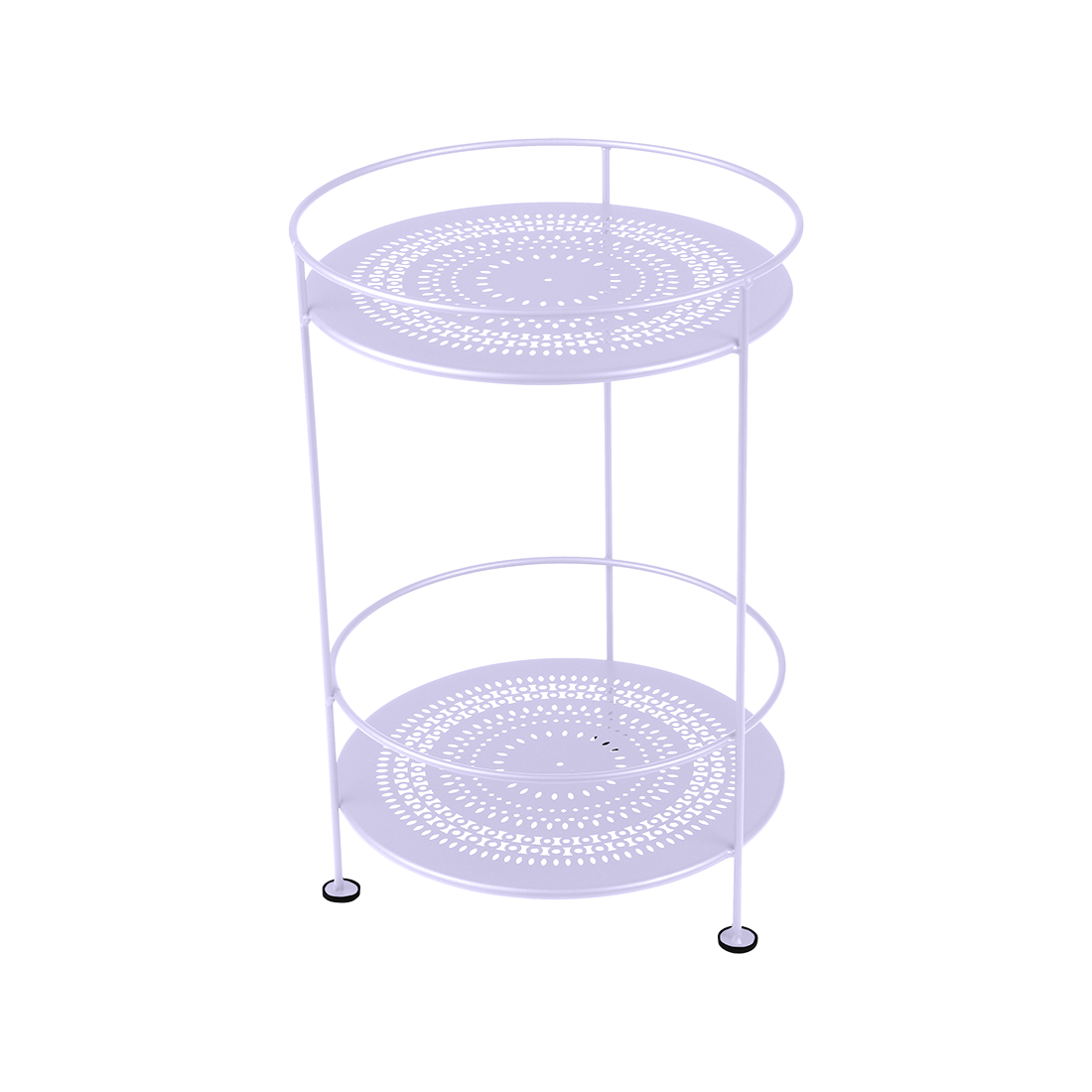 Guinguette Side Table with Perforated Top