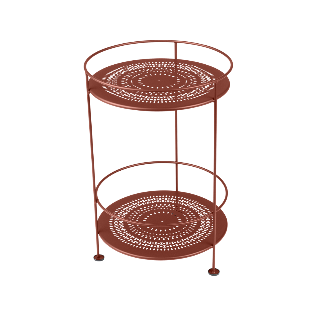 Guinguette Side Table with Perforated Top