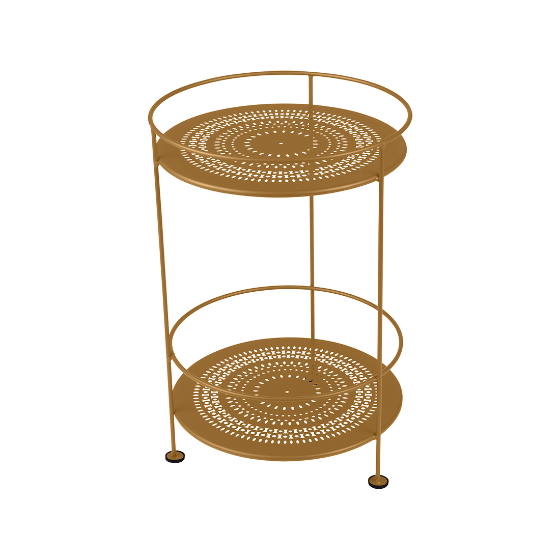 Guinguette Side Table with Perforated Top