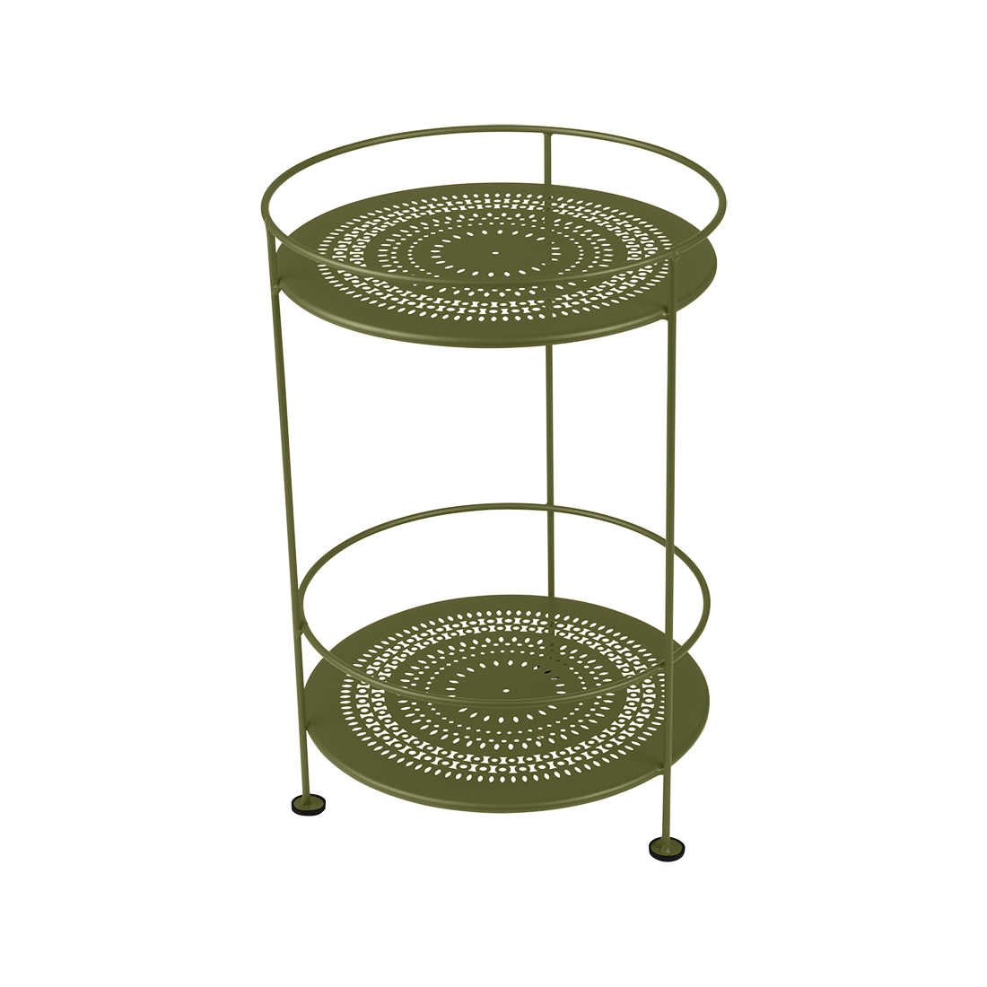 Guinguette Side Table with Perforated Top