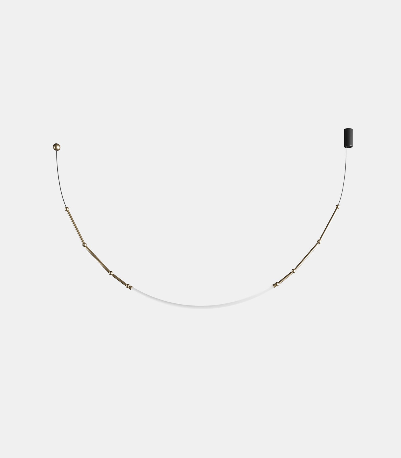 Leda Curve Pendant Light