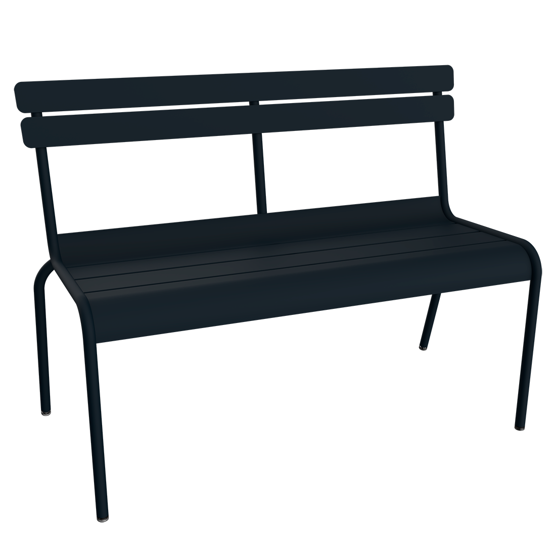 Luxembourg 2/3 Seater Bench with Backrest