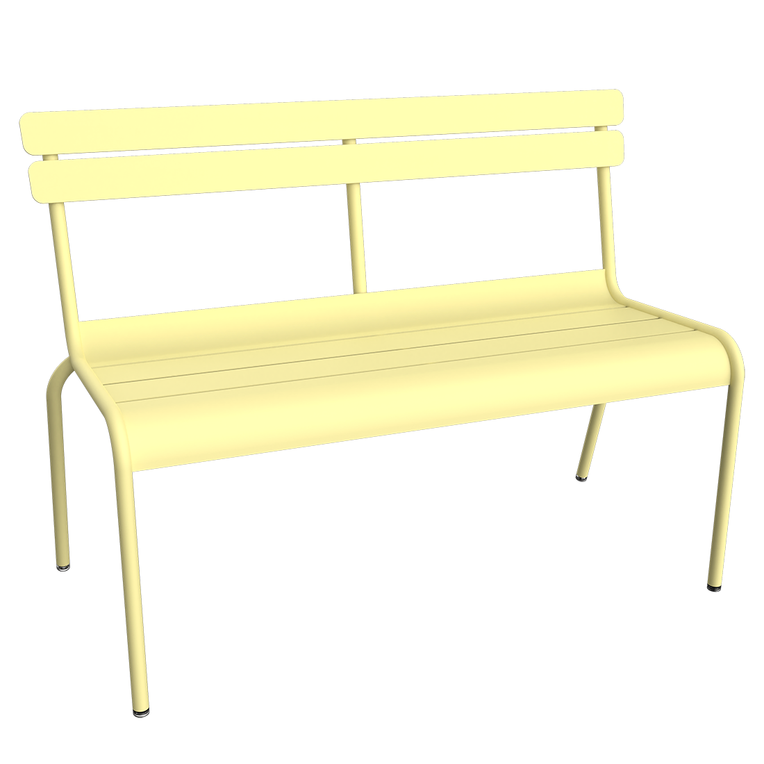 Luxembourg 2/3 Seater Bench with Backrest