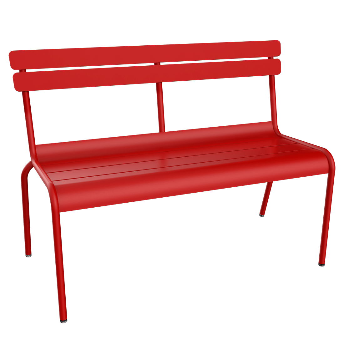 Luxembourg 2/3 Seater Bench with Backrest