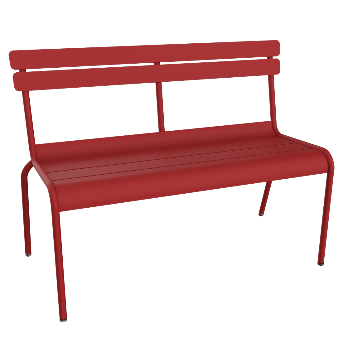Luxembourg 2/3 Seater Bench with Backrest