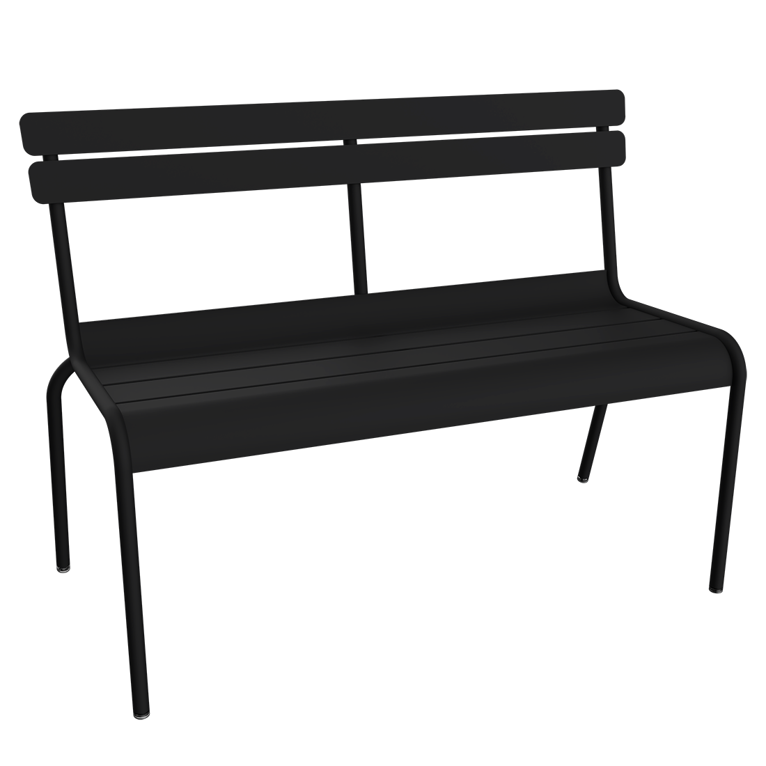 Luxembourg 2/3 Seater Bench with Backrest
