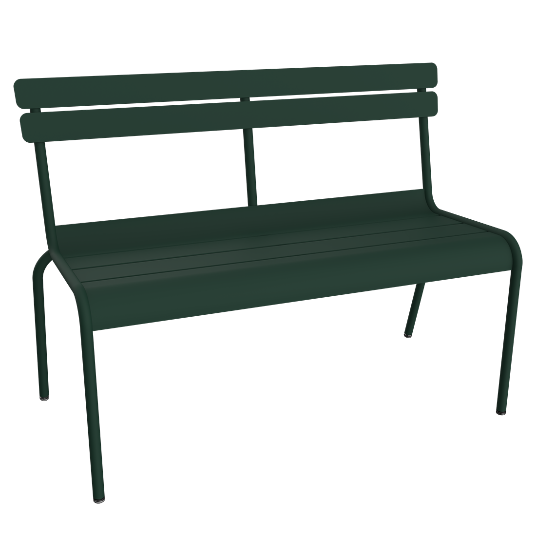 Luxembourg 2/3 Seater Bench with Backrest