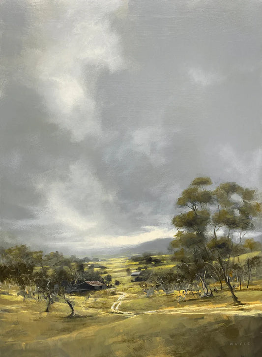 Rural Life, Oil on Linen
