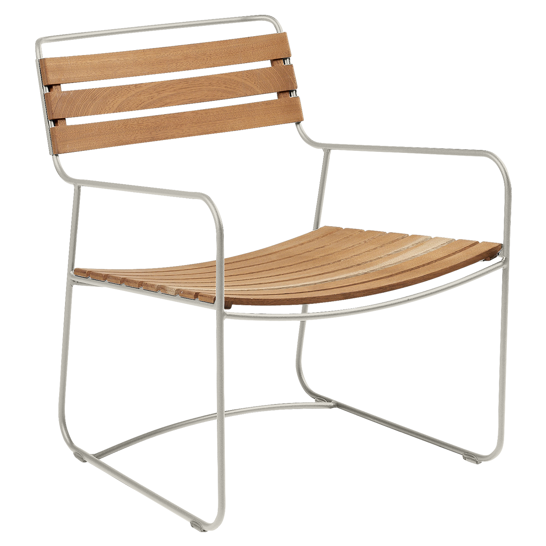Surprising Teak Low Armchair