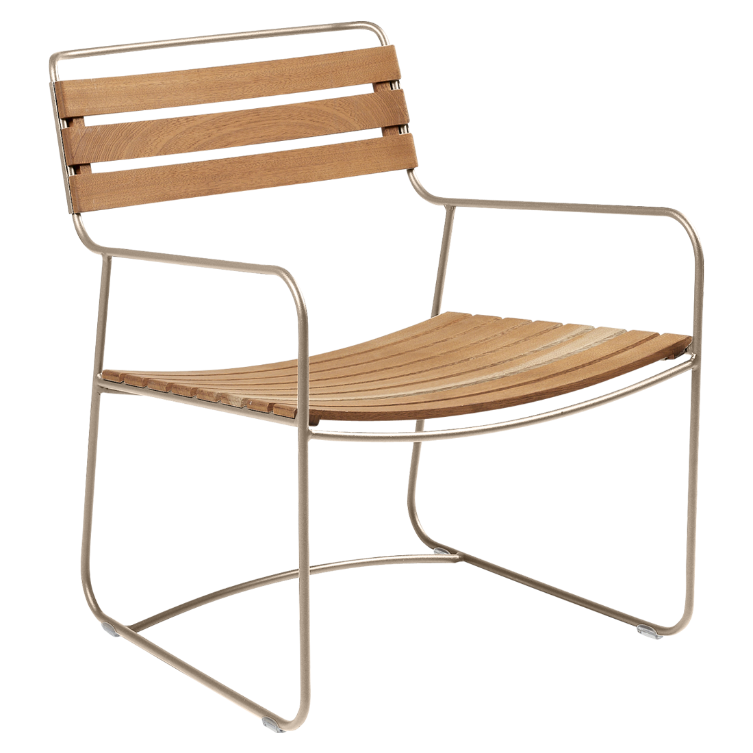 Surprising Teak Low Armchair