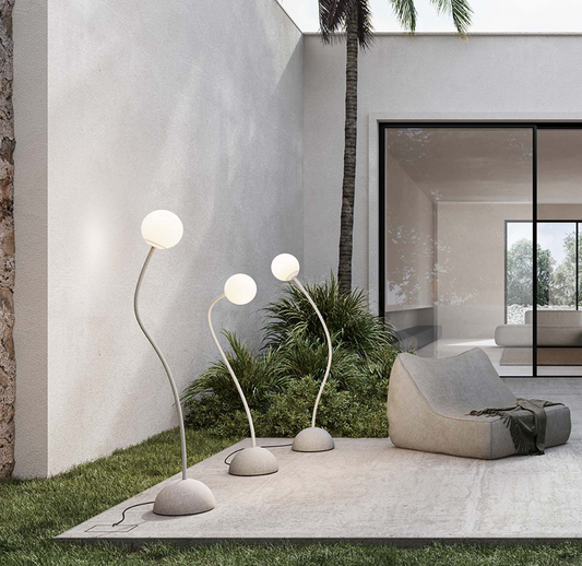 Moony  Outdoor Floor Lamp by Karman