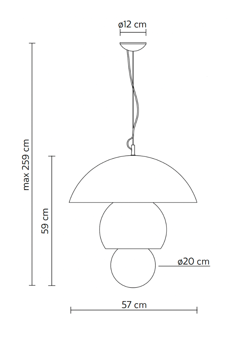 Triluna Pendant Light Large