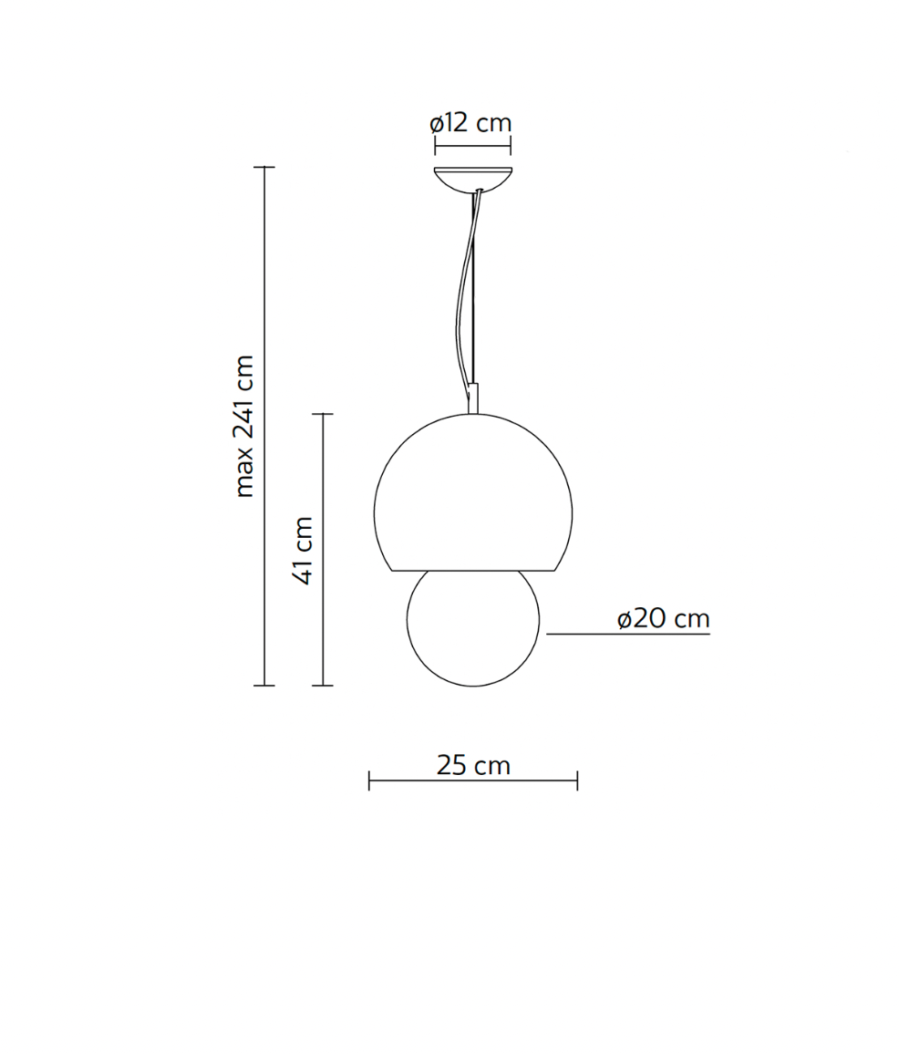 Triluna Pendant Light Small