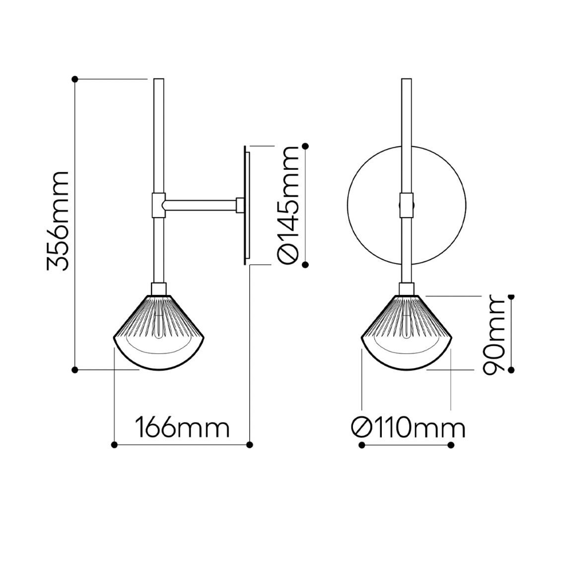 Stellar Dust Wall Light