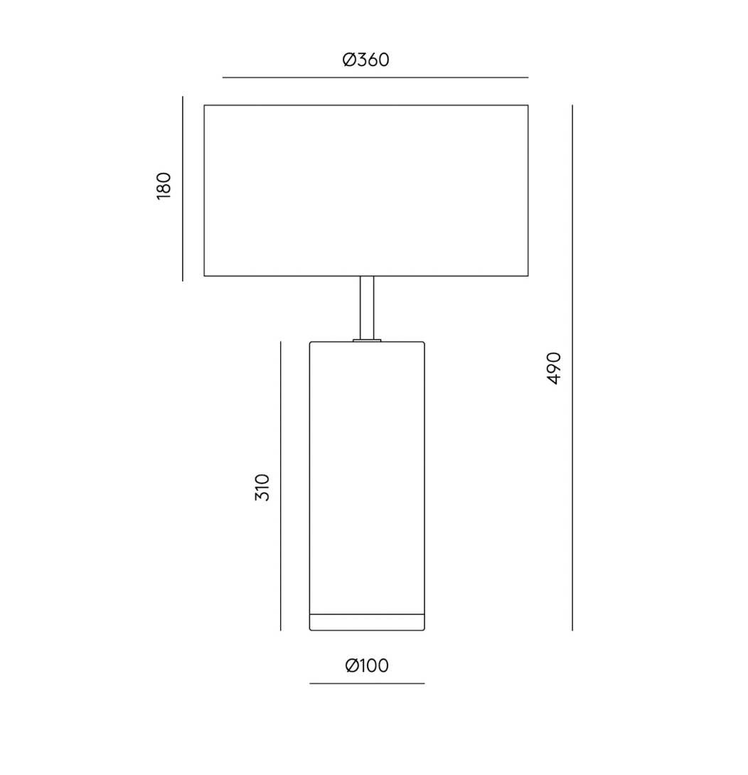 Cand Table Lamp