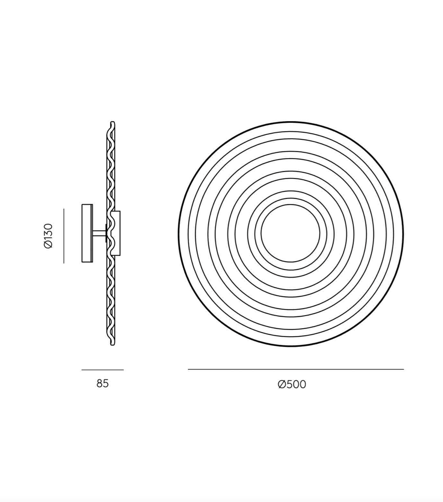 Rang Wall Light