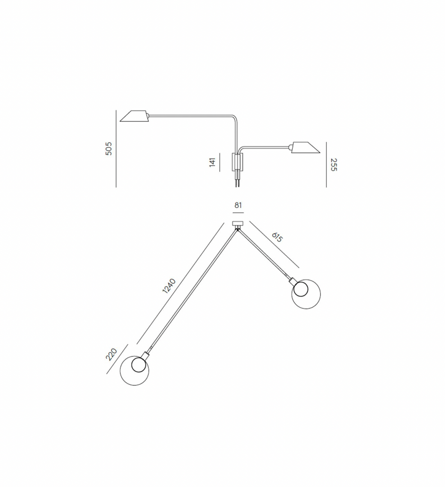 Duo Wall Light