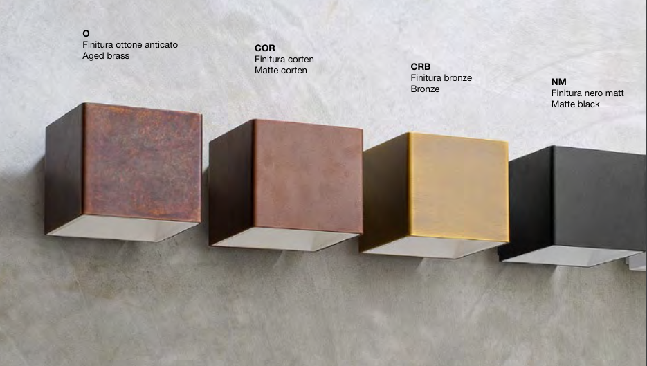 Cubetto Indoor Wall Light