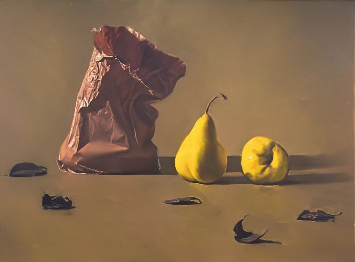 Paper Bag with Pears II | 2022