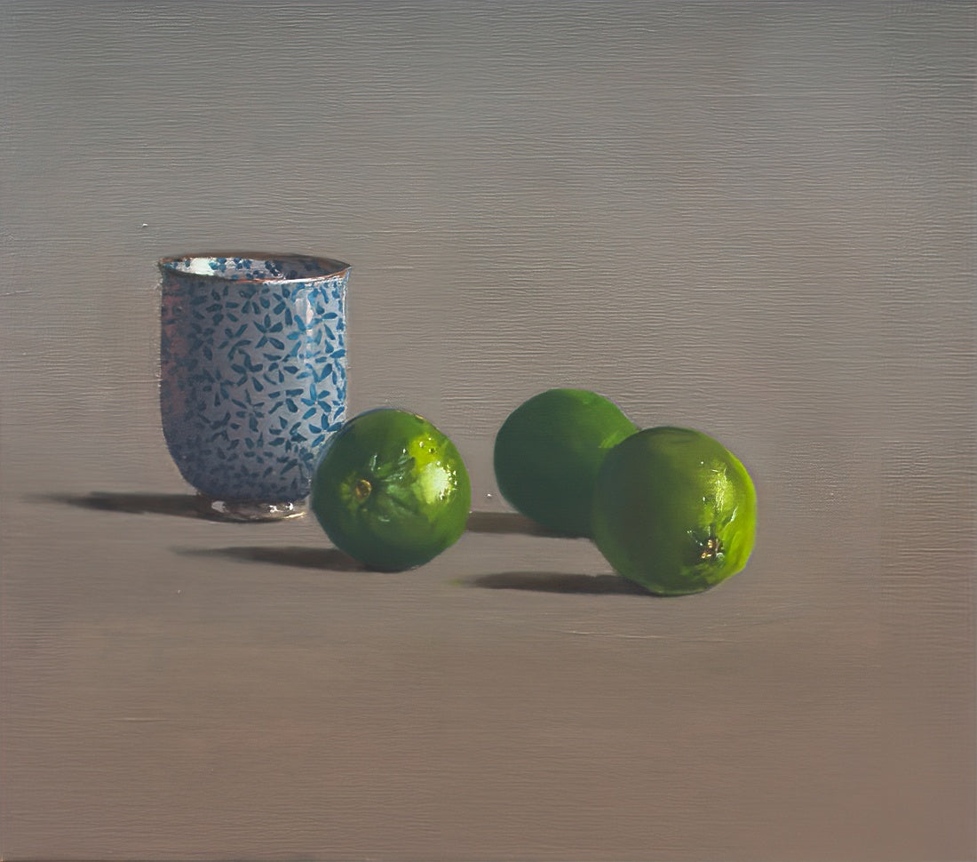 Japanese Cup with Limes