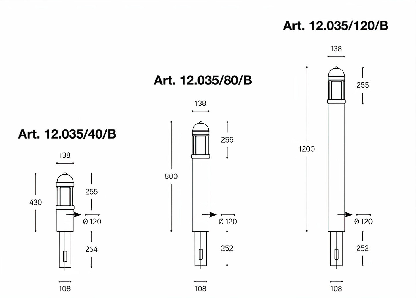 Attila Bollard Light