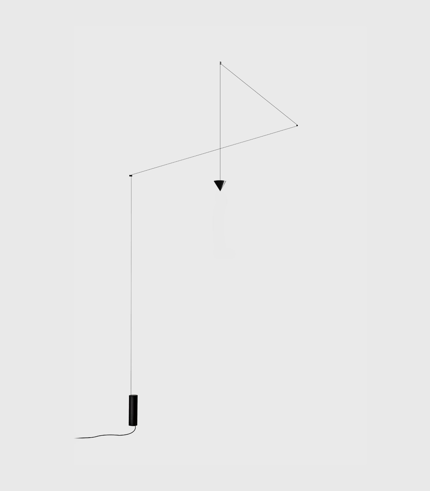 Filomena Hanging Floor Lamp