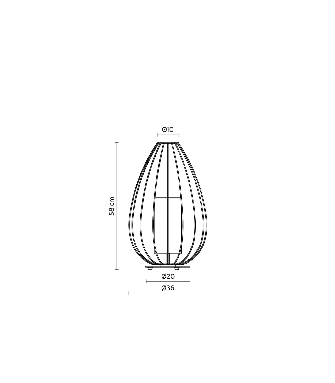 Cell Narrow Floor Lamp