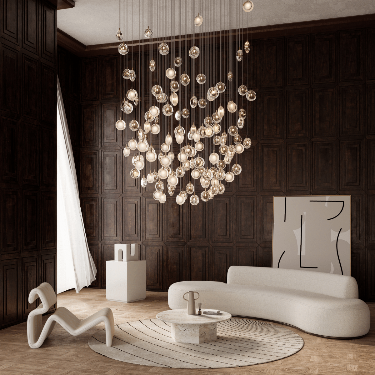 Lens Pendant Light