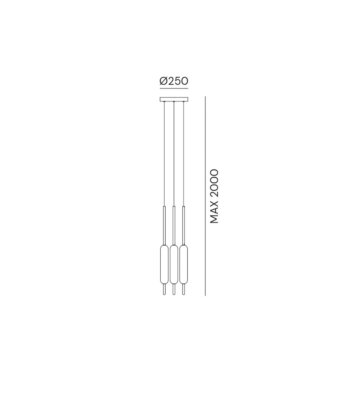 Typha Pendant Light