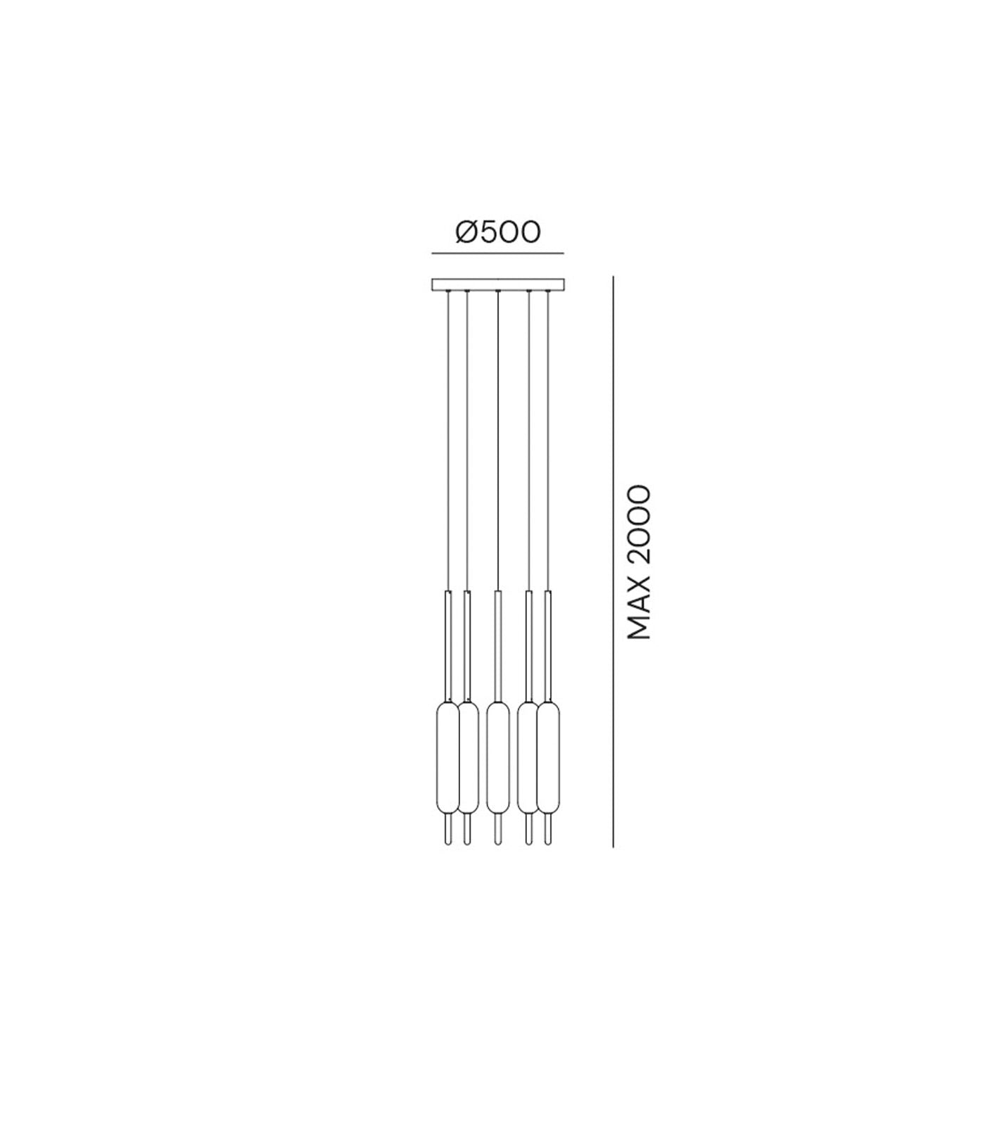 Typha Pendant Light
